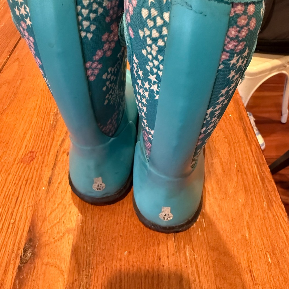 Bogs Kids Boots - Teal (Blue/Green) - Picture 8 of 8